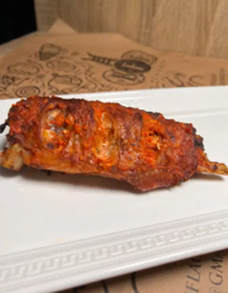 Fried turkey in pepper sauce